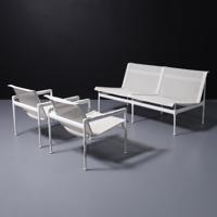 Pair of Richard Schultz Lounge Chairs & Loveseat - Sold for $2,432 on 11-15-2025 (Lot 540).jpg